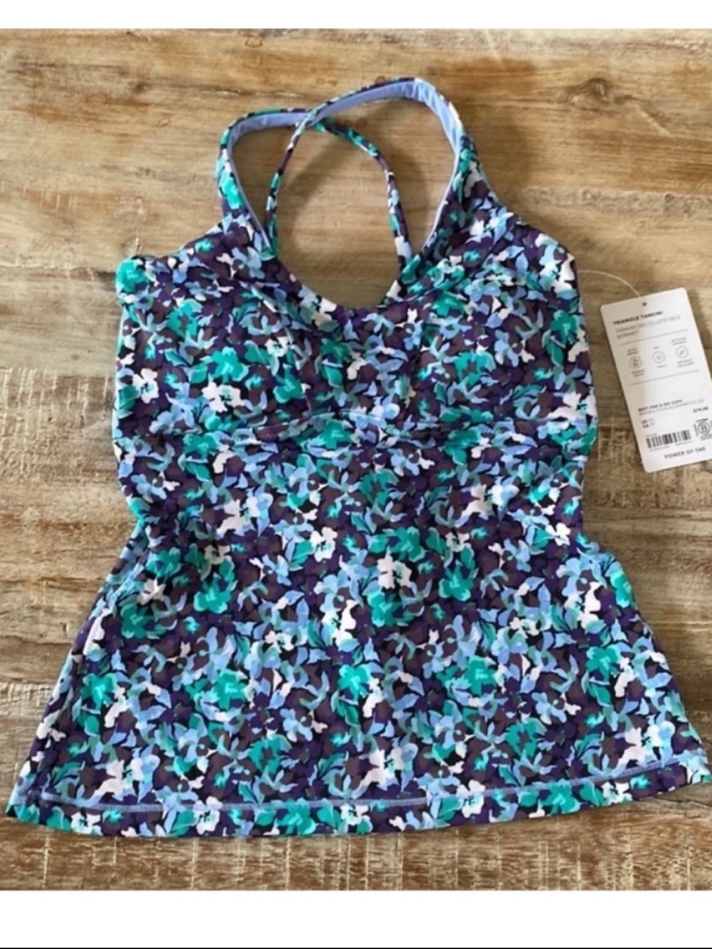 Athleta  Floral Tankini Top